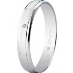 Argyor Bague<Alliance Femme 5B35495D 3.50mm - Or 375/1000