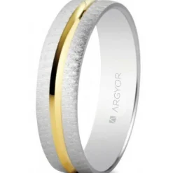 Argyor Bague<Alliance Mixte 5240474 4mm - Or 375/1000