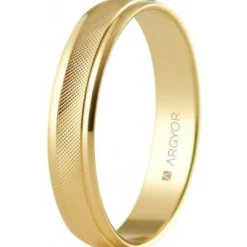 Argyor Bague<Alliance mixte 5140501 4mm - Or 750/1000