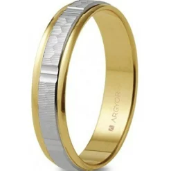 Argyor Bague<Alliance Mixte 5240311 4mm - Or 375/1000