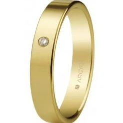Argyor Bague<Alliance Mixte 55401002 4mm - Alliance Or 750/1000