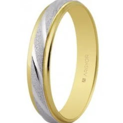 Argyor Bague<Alliance Mixte 5240136 4mm - Or 750/1000