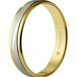 Argyor Bague<Alliance Mixte 5240329 4mm - Or 375/1000