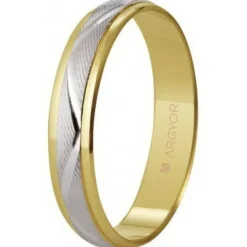 Argyor Bague<Alliance Mixte 5240138 4mm - Or 375/1000