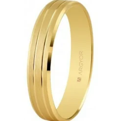 Argyor Bague<Alliance Mixte 5140436 4mm - Or 750/1000