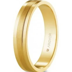 Argyor Bague<Alliance Mixte 5140525 4mm - Or 750/1000