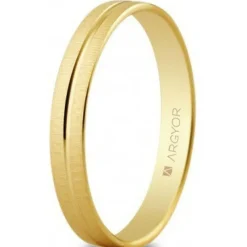 Argyor Bague<Alliance Mixte 5130474 3mm - Or 750/1000