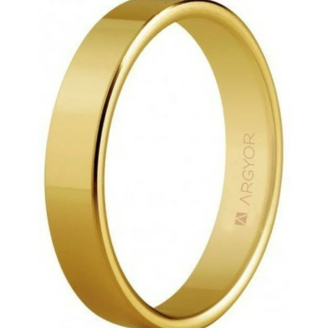Argyor Bague<Alliance Mixte 5140150 4mm - Or 750/1000