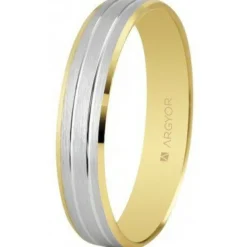 Argyor Bague<Alliance Mixte 5240436 4mm - Or 750/1000