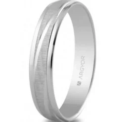 Argyor Bague<Alliance Mixte 5B40329 4mm - Or 375/1000