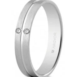 Argyor Bague<Alliance Mixte 554B2494 4mm - Or 750/1000