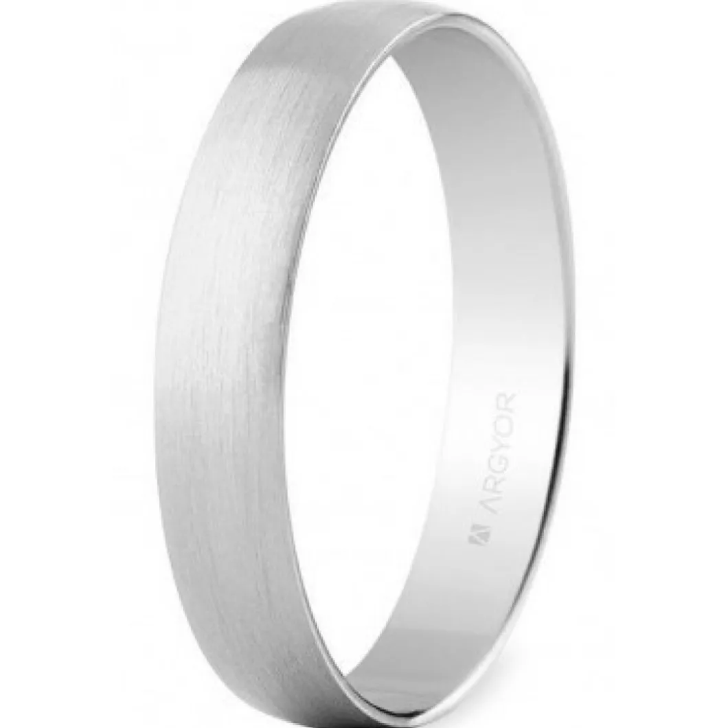 Argyor Bague<Alliance Mixte 5B403 4mm - Or 750/1000