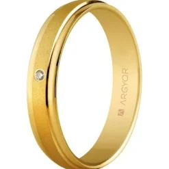 Argyor Bague<Alliance Mixte 5140044D 4mm - Or 375/1000