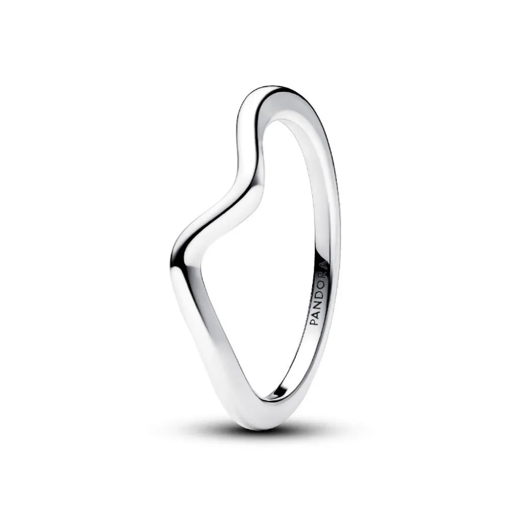 Pandora Bague<Anneau Argent Vague Poli