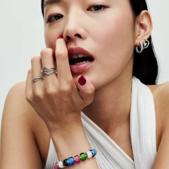 Pandora Bague<Anneau Argent Vague Poli