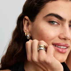 Pandora Bague<Anneau Large Ondulé 193886C00