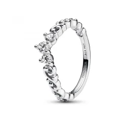 Pandora Bague<Bague argentée pour femme Tiare Volute Royale