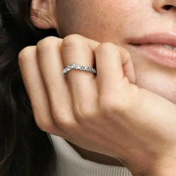 Pandora Bague<Bague argentée pour femme Tiare Volute Royale