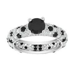 So Charm Bijoux Bague<Bague B2702-NOIR-7-54 So Charm