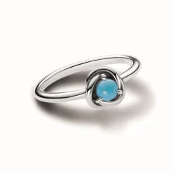 Pandora Bague<Bague Cercles de l’Éternité Turquoise