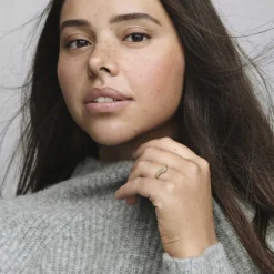 Pandora Bague<Bague Chevron Double pavée Timeless - Doré