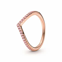 Pandora Bague<Bague Chevron Rose Timeless - Rose gold