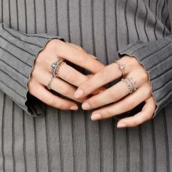 Pandora Bague<Bague couronne scintillante Moments