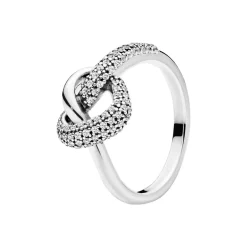 Pandora Bague<Bague Cœur Noué Moments