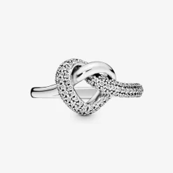 Pandora Bague<Bague Cœur Noué Moments
