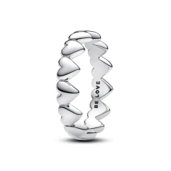 Pandora Bague<Bague Farandole de Cœurs Argent