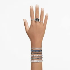 Swarovski Bague<bague femme 56703 Half Cut WHI/RHS - Lucent