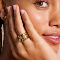 Fossil Bijoux Bague<Bague femme Love Sadie - JF04834710 Acier inoxydable