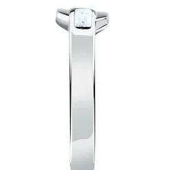 Karl Lagerfeld Bijoux Bague<Bague femme Karl Lagerfeld Stone - KLAYC540 Acier Argent