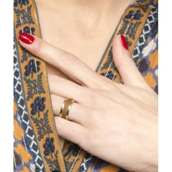 Les Interchangeables Bague<Bague femme - A48347 Bague Ruban 4mm