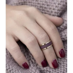 Les Interchangeables Bague<Bague femme - A49848 Bague Ruban 4mm