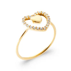 Maison de la Bijouterie Bague<Bague femme YUWZ0Z0 Plaqué or Oxyde de Zirconium