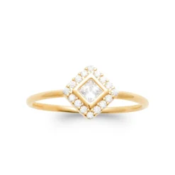 Maison de la Bijouterie Bague<Bague femme YUWYVZ0 Plaqué or Oxyde de Zirconium