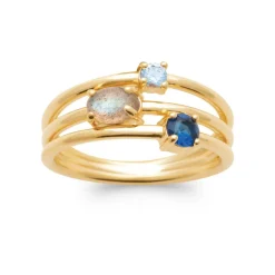 Maison de la Bijouterie Bague<Bague femme YUWZU60 Plaqué or Oxyde de Zirconium