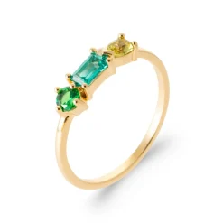 Maison de la Bijouterie Bague<Bague femme YUWZ450 Plaqué or Oxyde de Zirconium