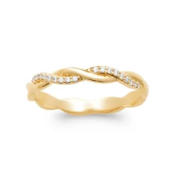 Maison de la Bijouterie Bague<Bague femme YUWZVZ0 Plaqué or Oxyde de Zirconium