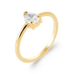 Maison de la Bijouterie Bague<Bague femme YUWY5Z0 Plaqué or Oxyde de Zirconium