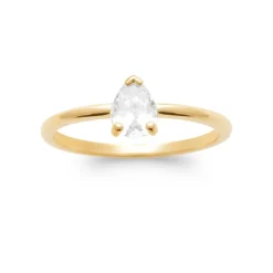 Maison de la Bijouterie Bague<Bague femme YUWY5Z0 Plaqué or Oxyde de Zirconium
