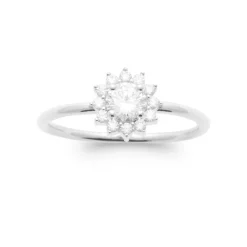 Maison de la Bijouterie Bague<Bague femme ZUWYYZ0 Argent Oxyde de Zirconium
