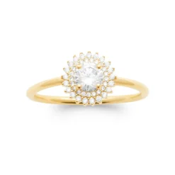 Maison de la Bijouterie Bague<Bague femme YUWYWZ0 Plaqué or Oxyde de Zirconium