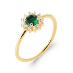 Maison de la Bijouterie Bague<Bague femme YUWYY50 Plaqué or Oxyde de Zirconium