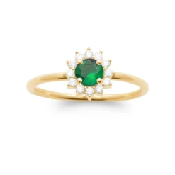 Maison de la Bijouterie Bague<Bague femme YUWYY50 Plaqué or Oxyde de Zirconium