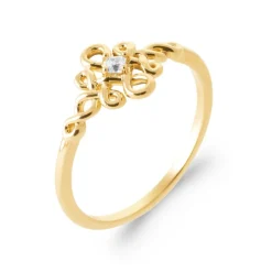 Maison de la Bijouterie Bague<Bague femme YUW36Z0 Plaqué or Oxyde de Zirconium