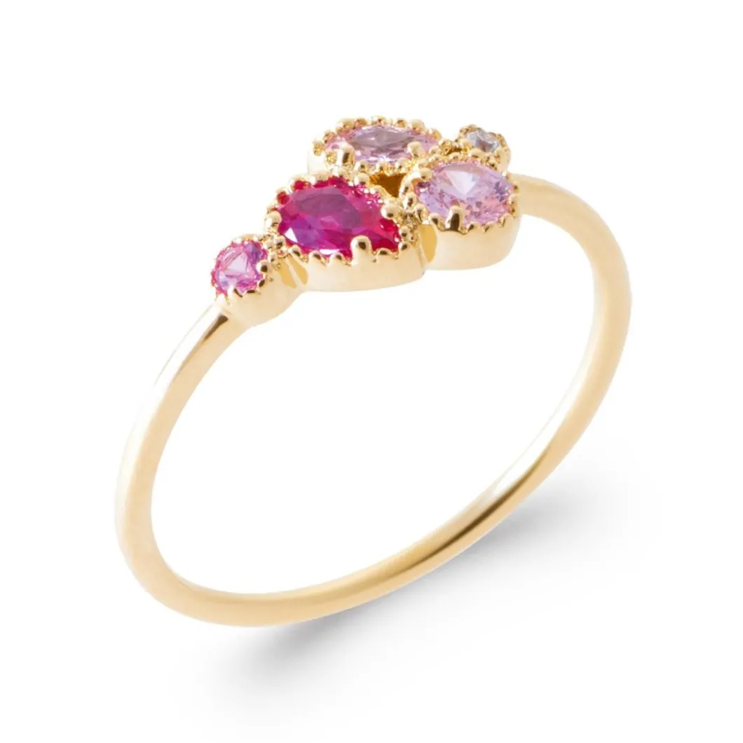 Maison de la Bijouterie Bague<Bague femme YUWZZV0 Plaqué or Oxyde de Zirconium