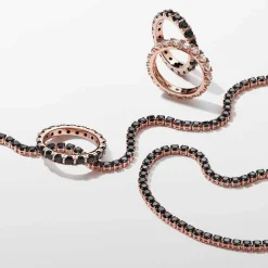 Pandora Bague<Bague femme métal doré à l'or fin avec cristal Timeless