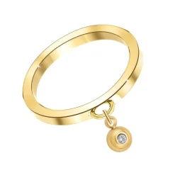 So Charm Bijoux Bague<Bague Femme So Charm - BD2285-DORE-7-54-DIAMANT - Bague Femme Dorée